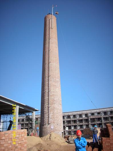 驻马店烟囱顶口修补