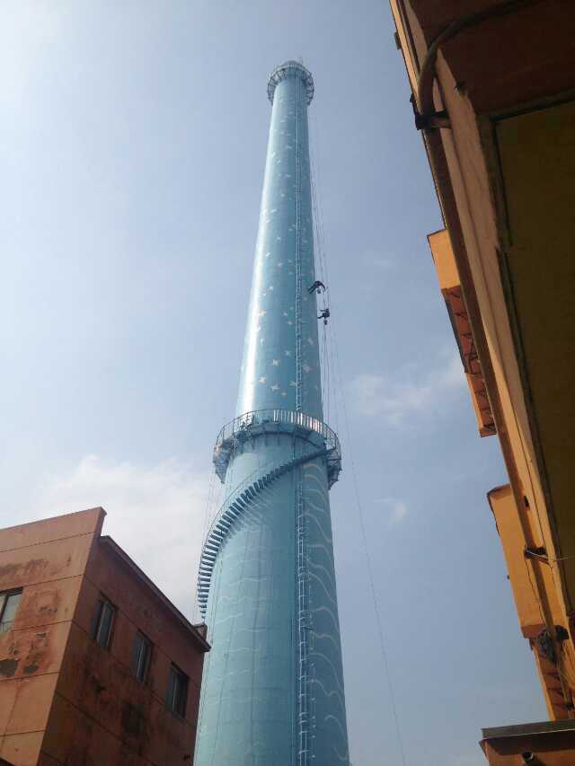 北海烟囱翻新写字