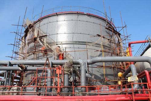 三亚烟囱外墙涂料施工