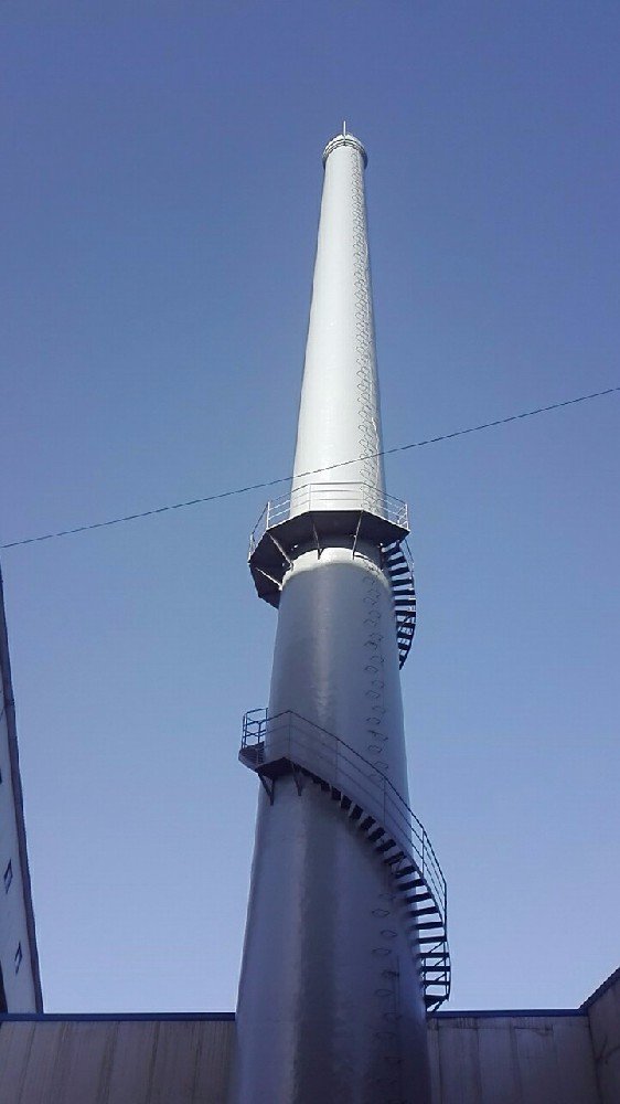 白城50米新建烟囱