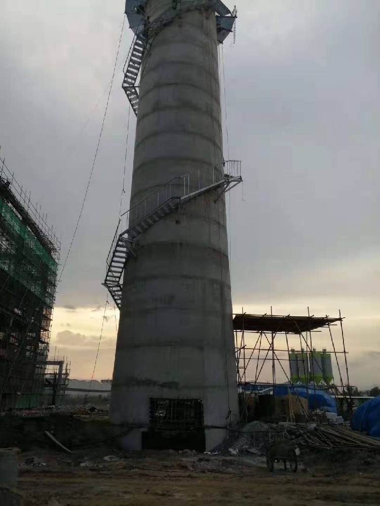 龙岩砖烟囱加固维修