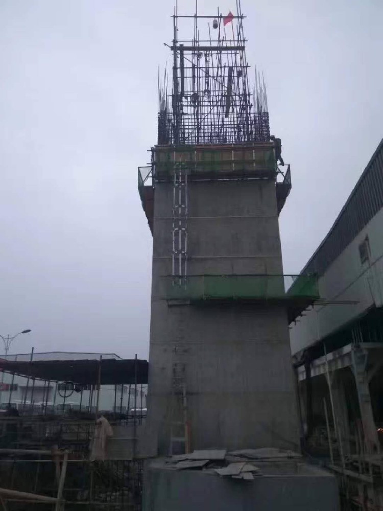 怒江电厂烟囱维修凉水塔